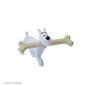 Figurine Snowy walking with bone, 4,5cm - Tintin collectible figurine (Moulinsart 42504)