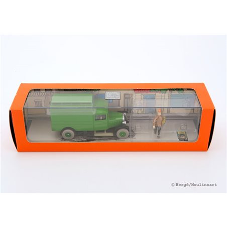 Tim und Struppi Automodell: Szene Gefängnis Laswagen (Moulinsart 29105)