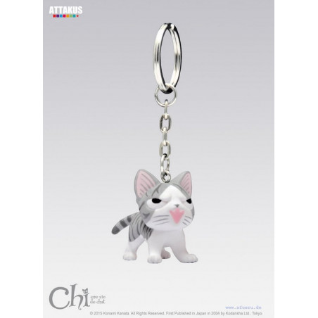 Keychain Chi cat angry