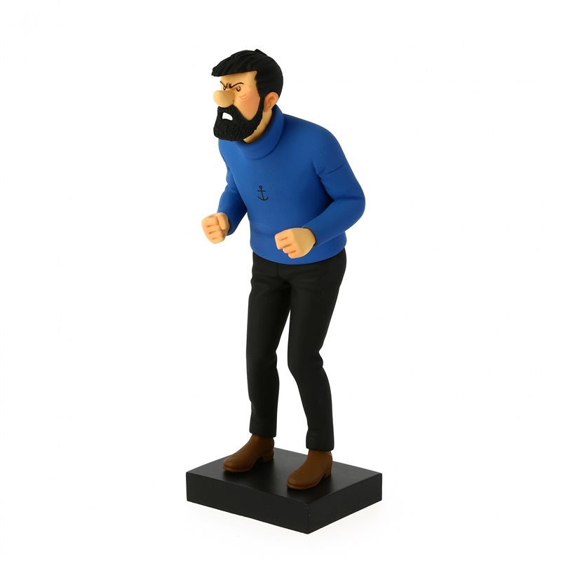 Tintin Statue Resin Fariboles: Captain Haddock, 20 cm (Collection Privilège, Moulinsart 44017)