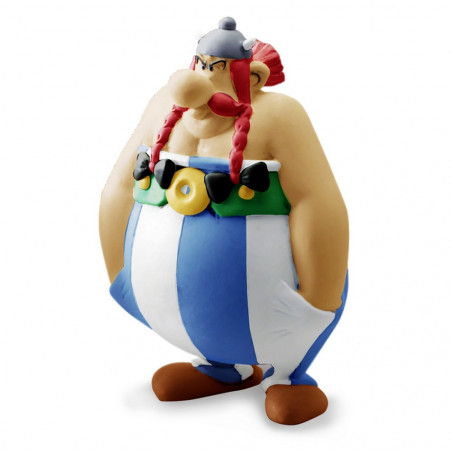 Asterix,Obelix carrying pile of Books Collectible Figure,Figurine by Plastoy NEW 
