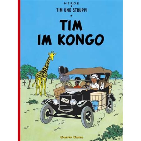 Comic book Tintin Vol 01: Tim im Kongo
