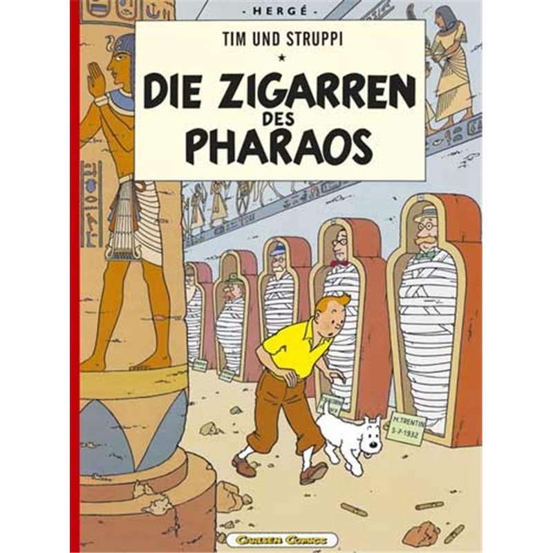 Comic book Tintin Vol 03: Die Zigarren des Pharao