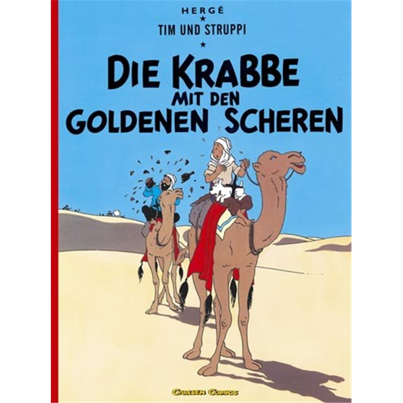 Comic book Tintin Vol 08: Die Krabbe mit den goldenen Scheren