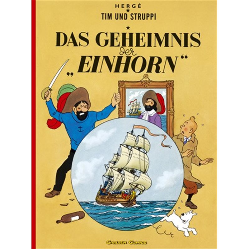 Comic book Tintin Vol 10: Das Geheimnis der Einhorn