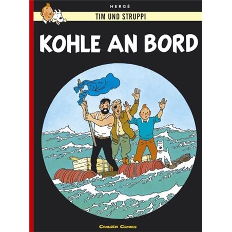 Comic book Tintin Vol 18: Kohle an Bord