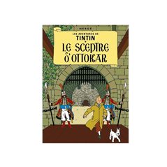 Postcard Tintin Album: Le sceptre d'Ottokar