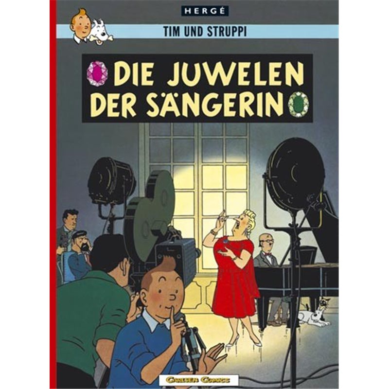 Comic book Tintin Vol 20: Die Juwelen der Sängerin