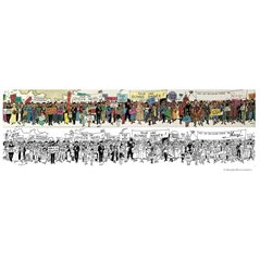 Tintin Poster: Carte de Voeux (Moulinsart 23005)