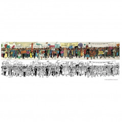 Collectible figure Tintin Jolyon Wagg Carte de voeux 1972 (Moulinsart 46512)