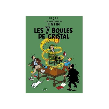 Cover-Poster Tim und Struppi: Le 7 Boules de Cristal