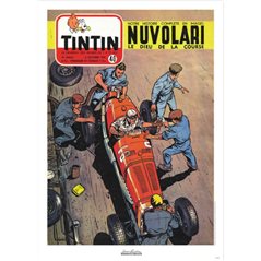 Jean Graton Cover Poster from The Journal of Tintin 11954 Nº40 (Moulinsart 27163)