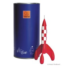 Figurine resin Tintin Rocket, 29 cm