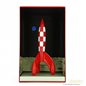 Figurine resin Tintin Rocket, 35 cm