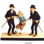 Tintin Statue Resin Fariboles: Thomson and Thompson (Collection Privilège, Moulinsart 44004)