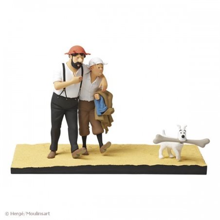Figurine resin Tintin
