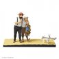 Tintin Statue Resin Fariboles: Tintin, Captain Haddock and Snowy (Collection Privilège, Moulinsart 44006)