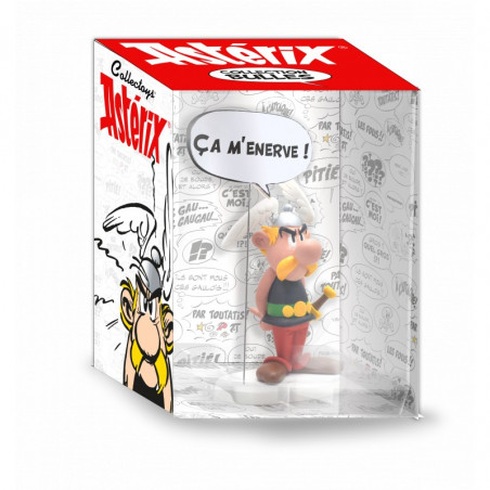 Asterix Resin Statue: Asterix "CA M'ENERVE !" Adventure of Astérix (Plastoy 00125) 