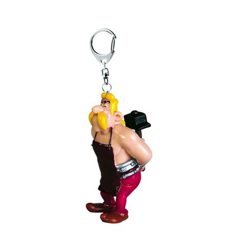 Asterix & Obelix Schlüsselanhänger: Automatix der Schmied (Plastoy)