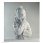 Porcelain-Bust Tintin: : Tim denkend, brillant