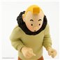 Figurine resin Tintin and Snowy with mushroom