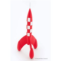 Figurine resin Tintin Rocket