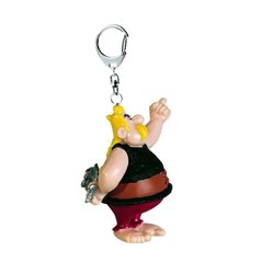 Asterix & Obelix Schlüsselanhänger: Verleihnix der Fischhändler (Plastoy)