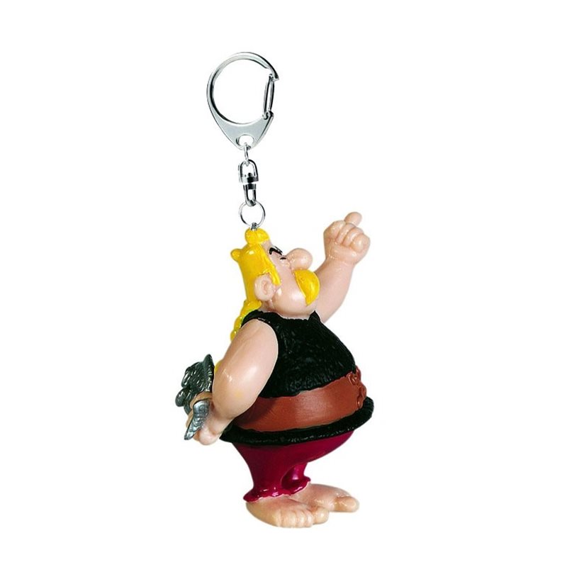 Asterix & Obelix Schlüsselanhänger: Verleihnix der Fischhändler (Plastoy)