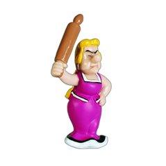 Asterix & Obelix Figur: Gutemine mit Nudelholz (Plastoy)