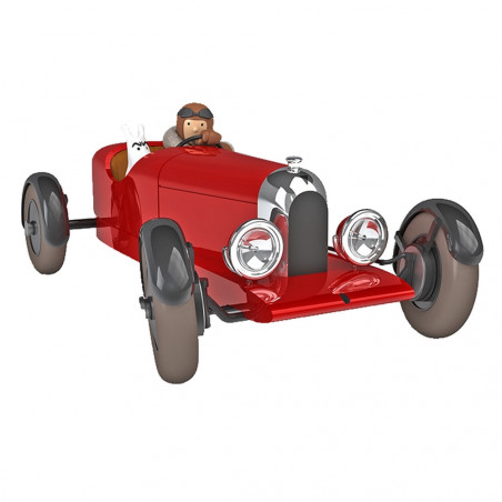 Tintin Transport Model car: The Red Amilcar of the Soviets Nº38 1/24 (Moulinsart 29938)