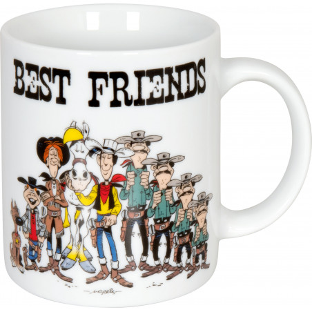 Lucky Luke Mug Coffee & Tee: Best Friends. 300ml Könitz