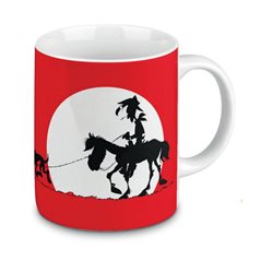 Lucky Luke Tasse Kaffe & Tee: Luke Sunset