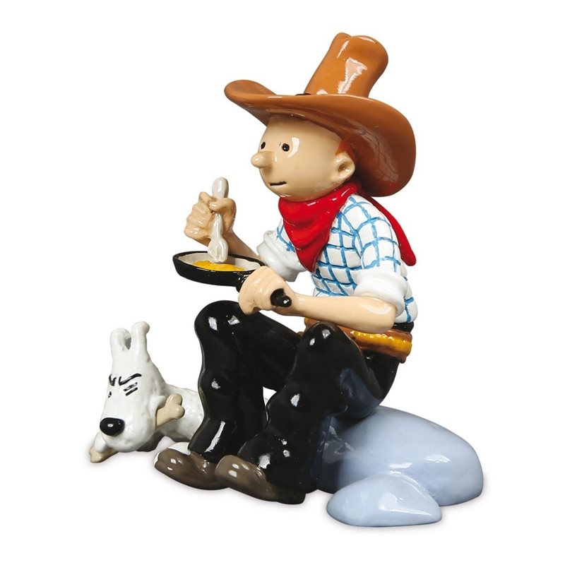 Tintin Figurine: Collectible Tintin and Snowy in America (Moulinsart 46529)