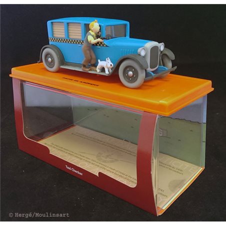 Model car Tintin: Taxi Checker (Moulinsart 29503)