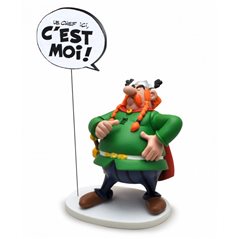 Asterix Resin Statue: Vitalstatistix "LE CHEF ICI, C'EST MOI !" Adventure of Astérix (Plastoy 00127) 
