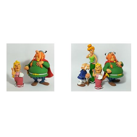 Asterix Resin Statue: Geriatrix, 12cm (Fariboles AGE)