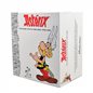 Asterix Resin Statue: Astérix next to a pile of comics (Plastoy 00128)