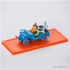 Model car Tintin: Jeep CJ 2a