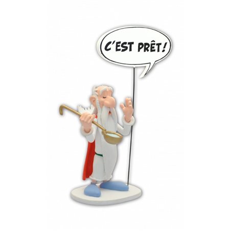 Asterix Resin Statue: Panoramix Cest Pret. Adventure of Astérix (Plastoy 00133)