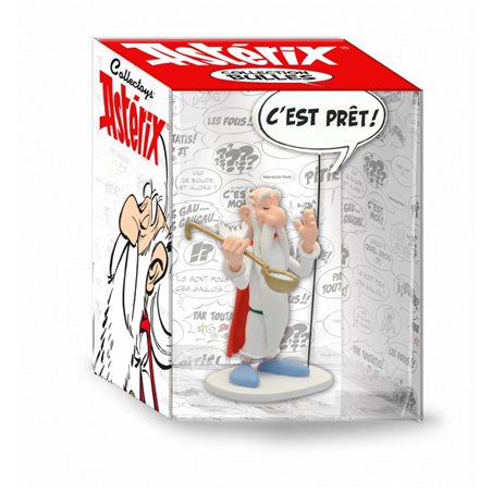 Asterix Resin Statue: Panoramix Cest Pret. Adventure of Astérix (Plastoy 00133)