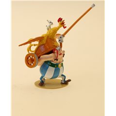Asterix Pixi Figurine Ensamble: Obelix carrying a chariot (Pixi 2361)