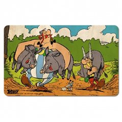 Asterix & Obelix Brettchen Wildschweinjagt mit Asterix und Obelix, 23x14 cm