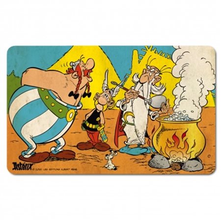Asterix Cutting board: magic portion with Asterix and Obelix
