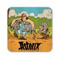 Asterix & Obelix Untersetzer Wildschweinjagt, 10x10 cm