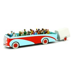 Collectible car Tintin Swissair bus The Calculus Affair Nº2 (Moulinsart 29581)