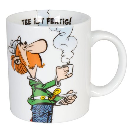 Asterix und Obelix Tasse Kaffe & Tee: Tee ist fertig, 300ml Könitz