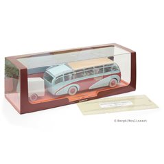 Model car Tintin: Swissair Bus