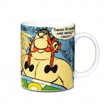 Asterix und Obelix Tasse Kaffe & Tee: Obelix Toc!Toc!Toc!