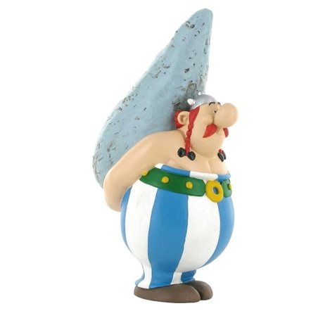 Asterix & Obelix Spardose Obelix mit Hinkelstein (Plastoy 80040)