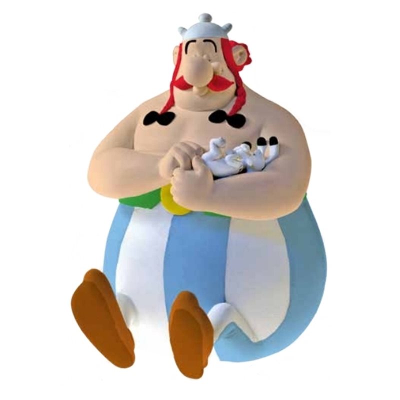 Asterix Saving bank: Obelix, 17 cm (Plastoy 80109)